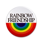 Rainbow Freindship Button